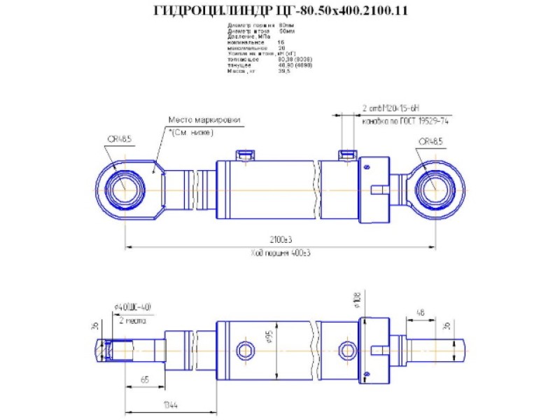 ЦГ-80.50х400.2100.11