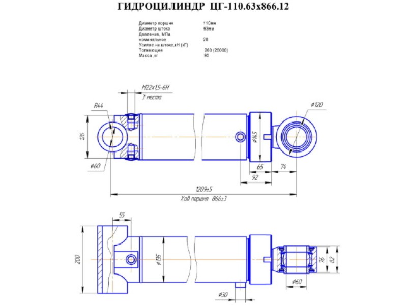 ЦГ-110.63х866.12