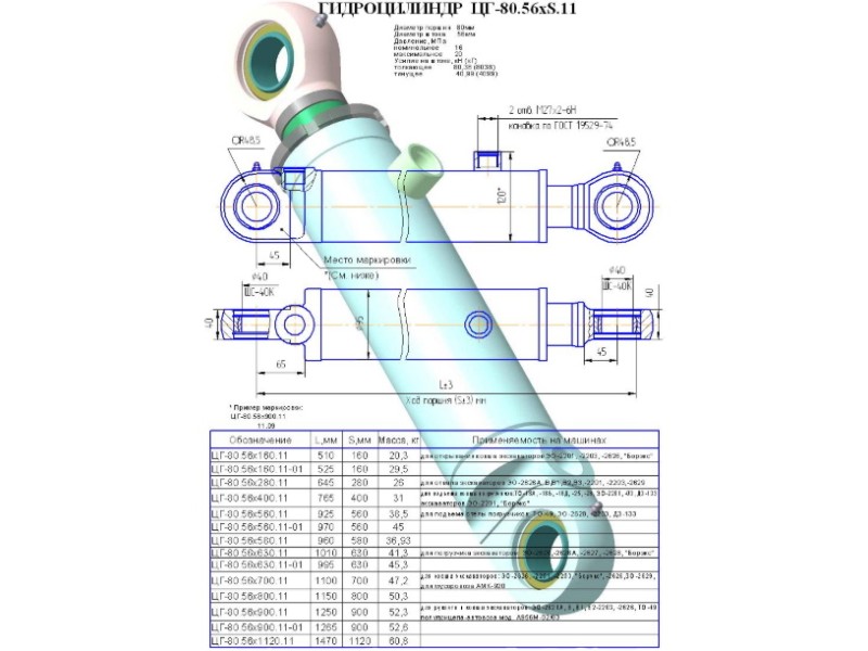 ЦГ-80.56х560.11-01
