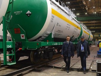 Гидроцилиндры для вагоностроительного предприятия